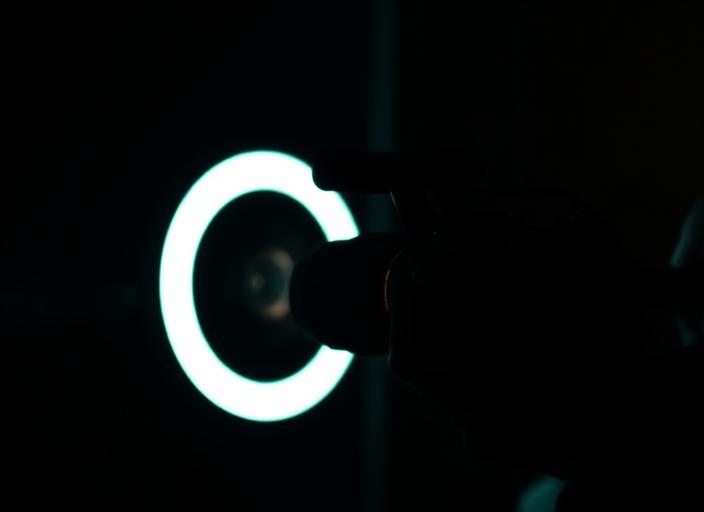 Creator filming content
